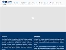 Tablet Screenshot of br-diningclub.com